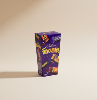 Cadbury chocolate gift box Gold Coast with assorted chocolates