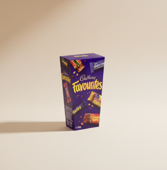 Cadbury chocolate gift box Gold Coast with assorted chocolates