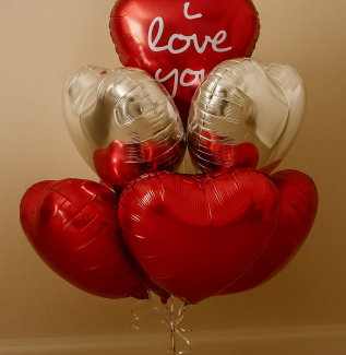 Premium Heart Balloon Bouquet