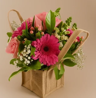 Venezuela Pink flower arrangement