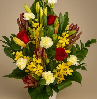 Diano rose flower arrangement