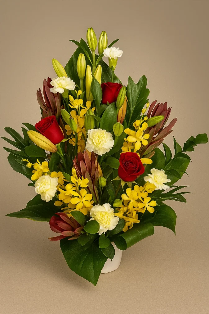 Diano rose flower arrangement