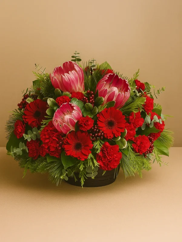 Australian native flower arrangement Gold Coast florist same day delivery with fresh seasonal natives