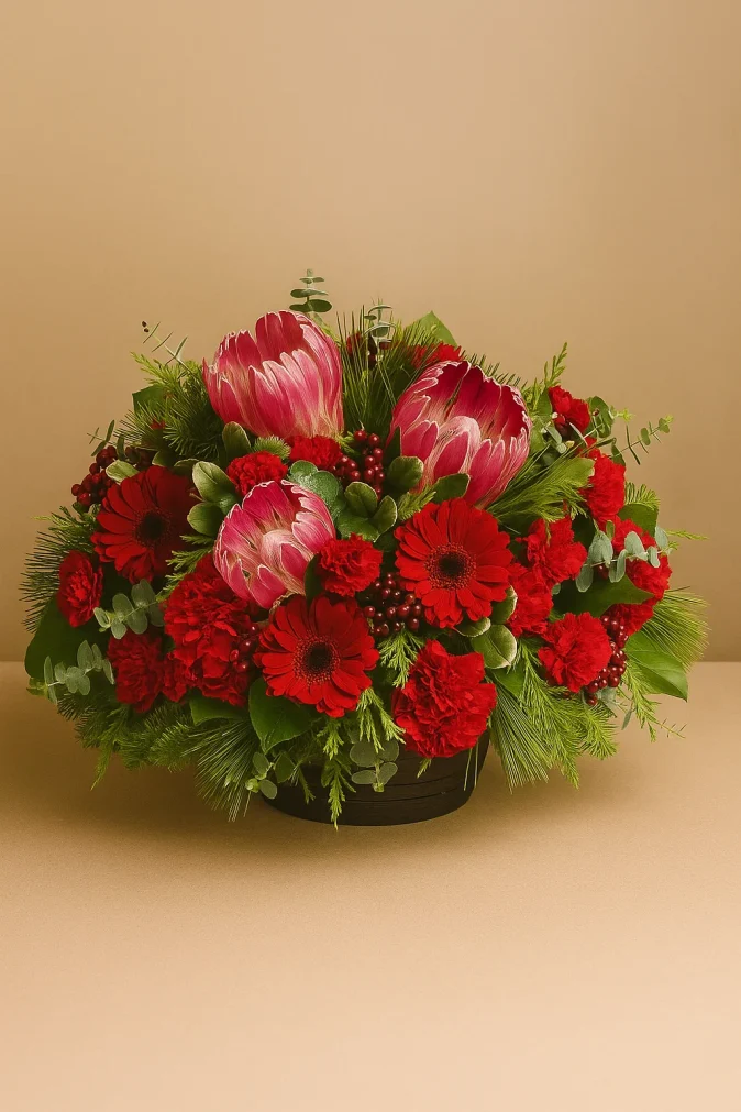 Australian native flower arrangement Gold Coast florist same day delivery with fresh seasonal natives