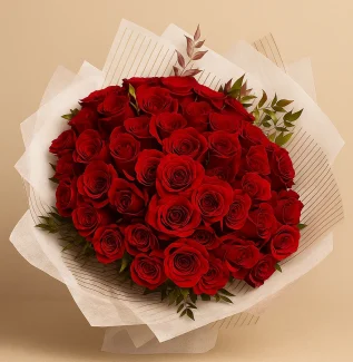50 Red Roses