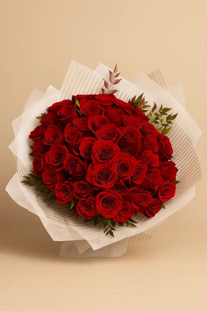 50 Red Roses - Image 2
