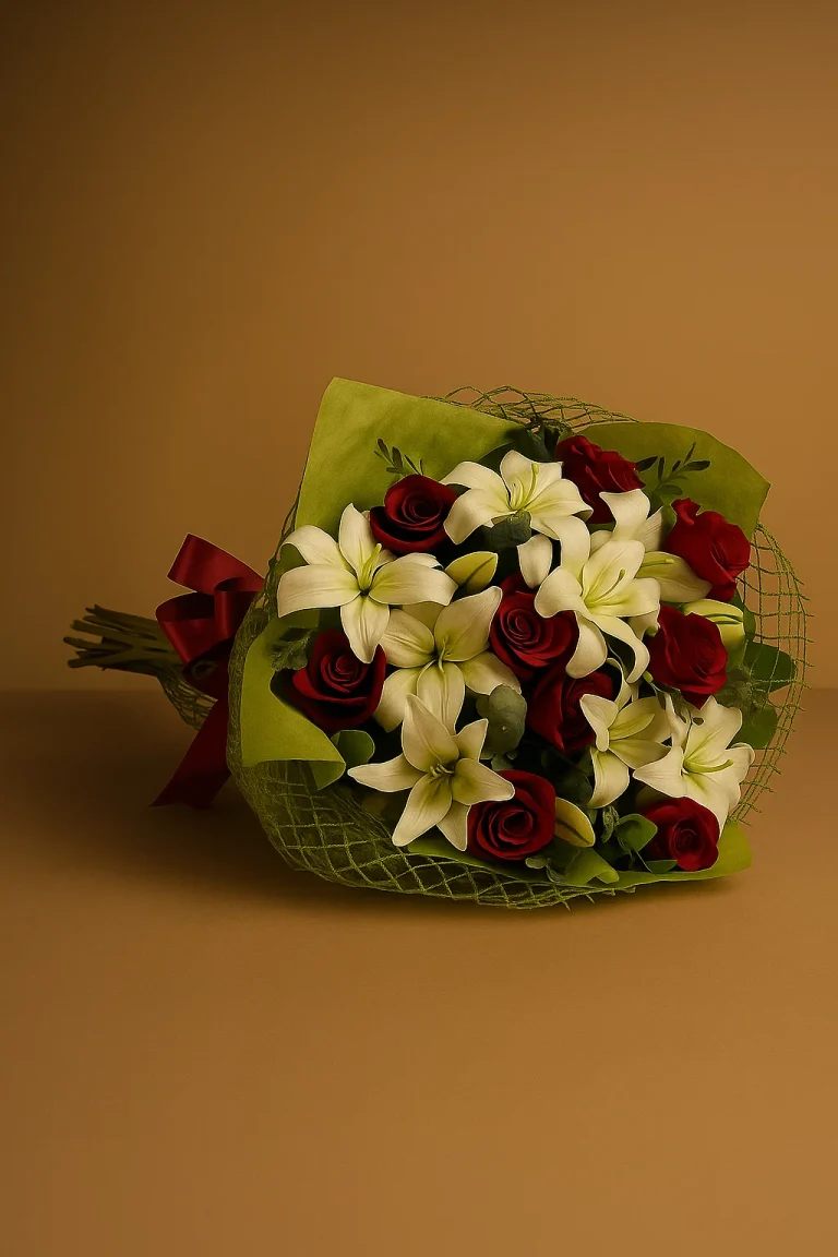 Roses And Lilies Bouquet