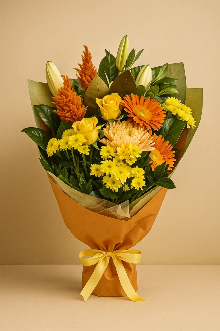 custom bright flower bouquet – Flowers of Southport