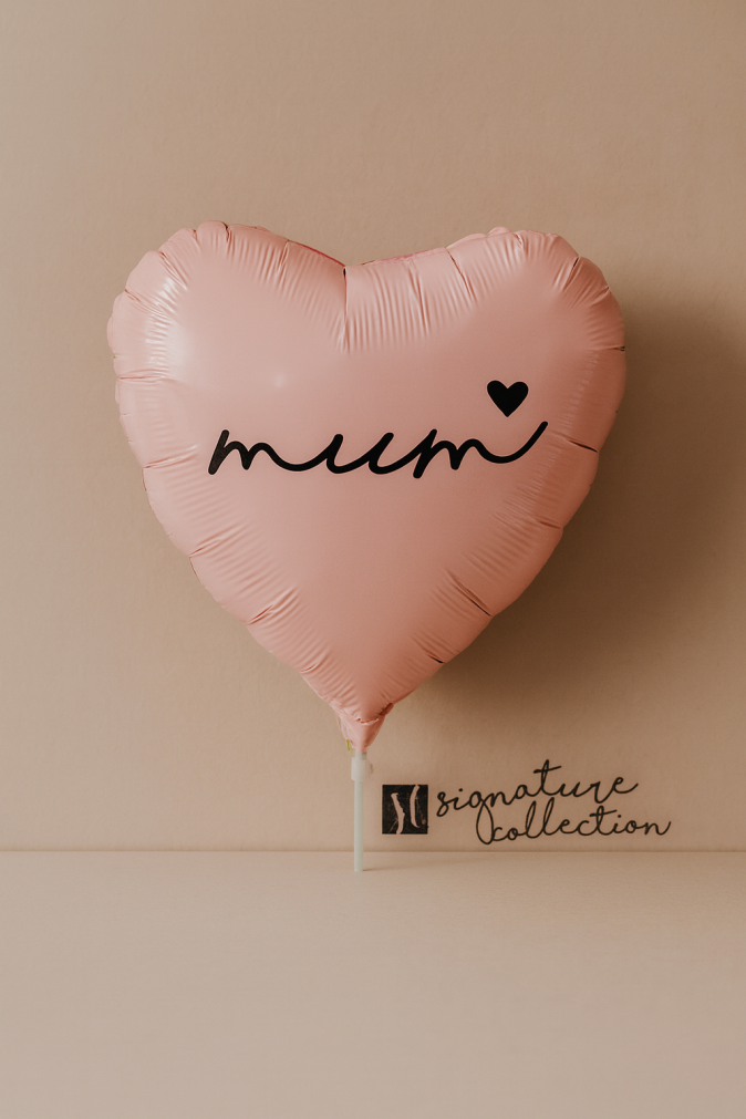 Mother’s Day stick balloon 22cm Gold Coast gift add-on