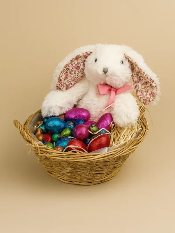 Easter chocolate gift box with bunny eggs and sweets Gold Coast