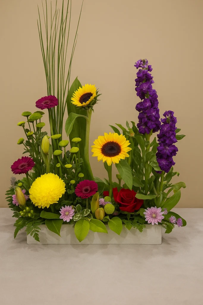 yellow centrepiece Eden