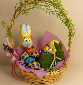 Easter chocolate gift box with eggs bunnies and sweets Gold Coast