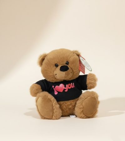Love teddy bear gift add-on for flower delivery
