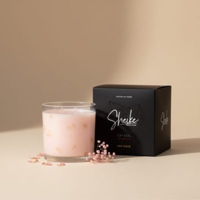 24 gold candle Gold Coast add-on for flower delivery