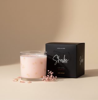 24K Gold Sheike Candle