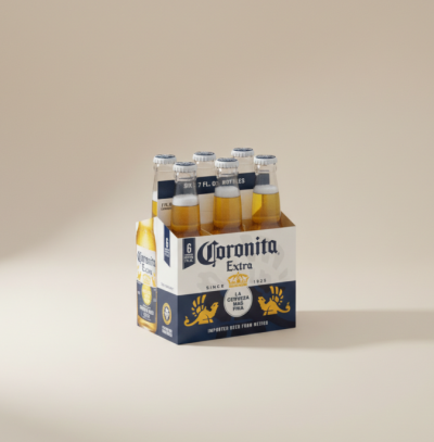 Corona beer gift add-on for flower delivery