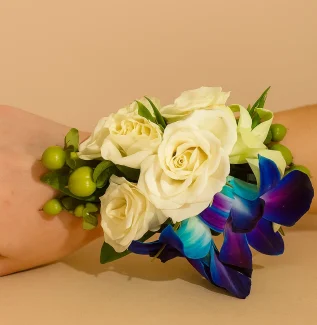 custom wrist corsage