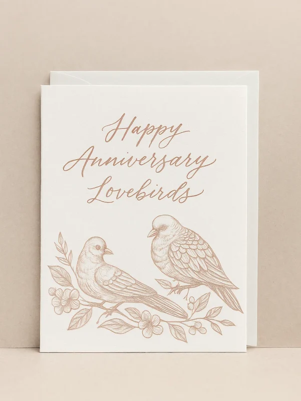 Happy Anniversary Greeting Card Flowers of Southport