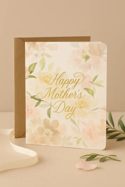Mother's Day Greeting Card Flowers of Southport