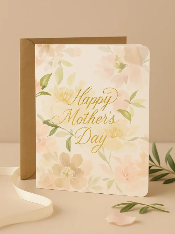 Mother's Day Greeting Card Flowers of Southport
