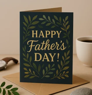 Father's Day Greeting Card Flowers of Southport