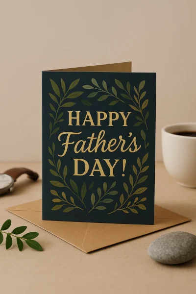Father's Day Greeting Card Flowers of Southport