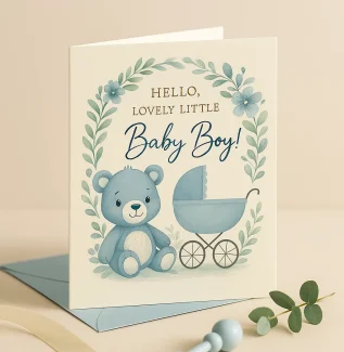 Cards - New Baby Boy