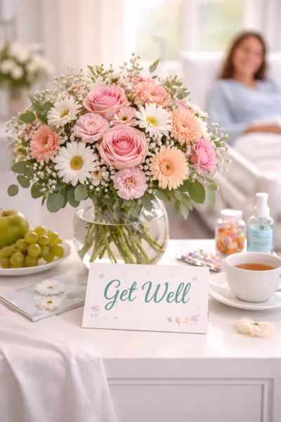 Get Well flowers Gold Coast