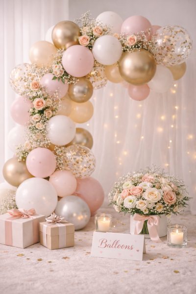 Balloons flowers Gold Coast