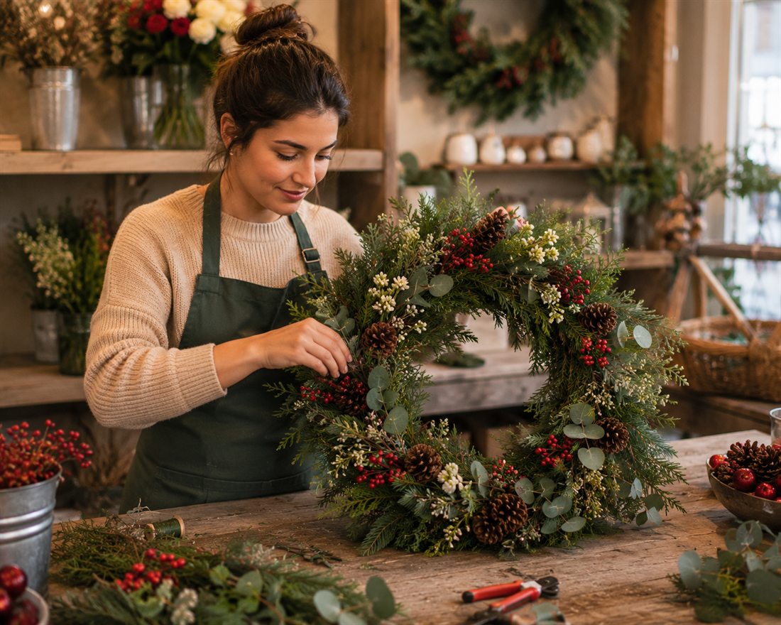 Affordable Christmas Wreath Ideas: DIY Crafts & Online Finds