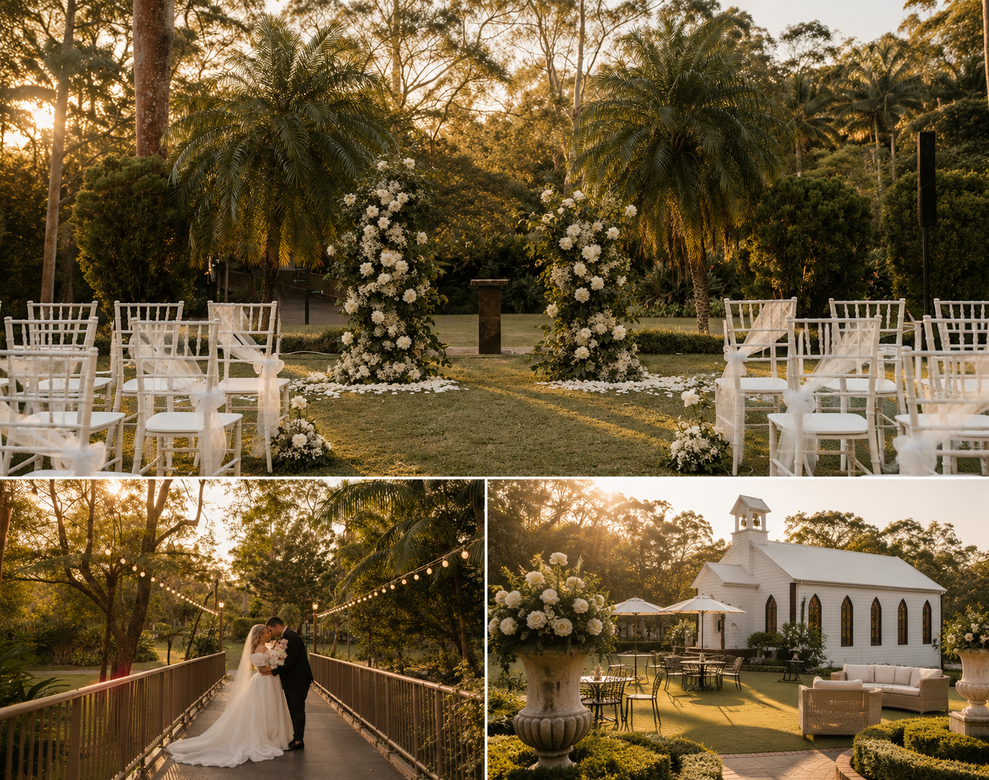 Coolibah Downs Private Estate — romantic garden wedding venue in Mount Nathan