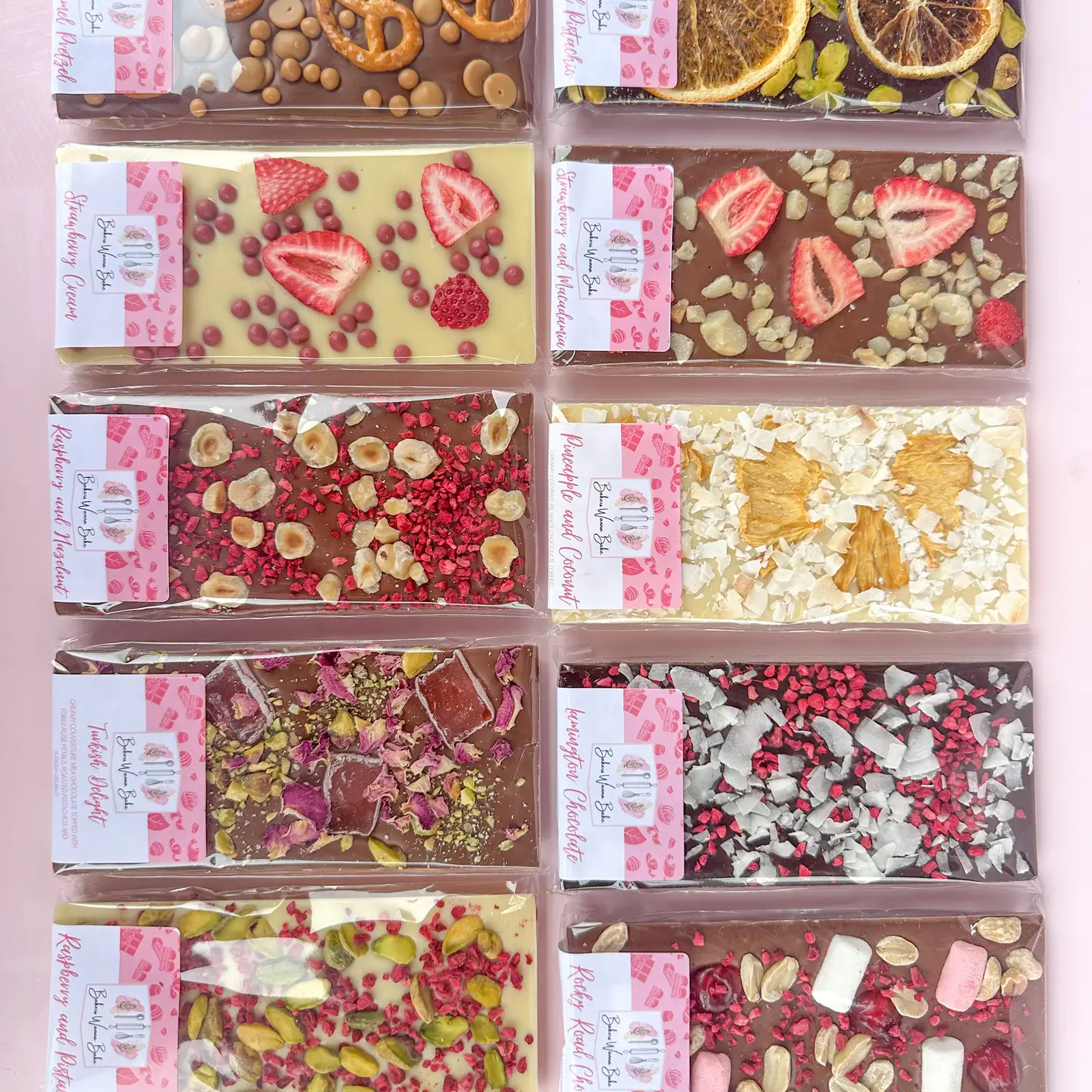 Handmade Milk Chocolate Bars