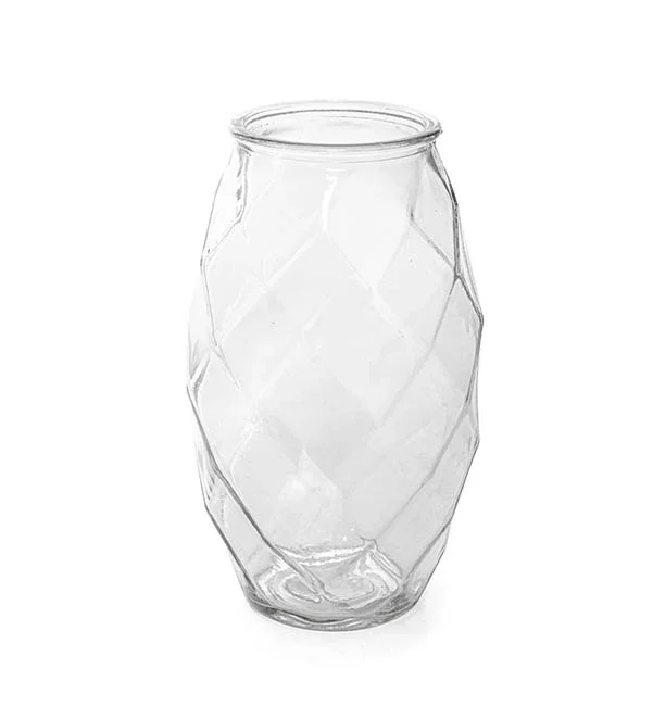 Clear glass flower vase add-on - Flowers of Southport