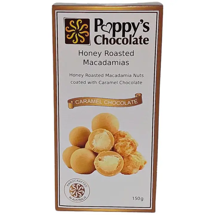Caramel Chocolate Coated Macadamias