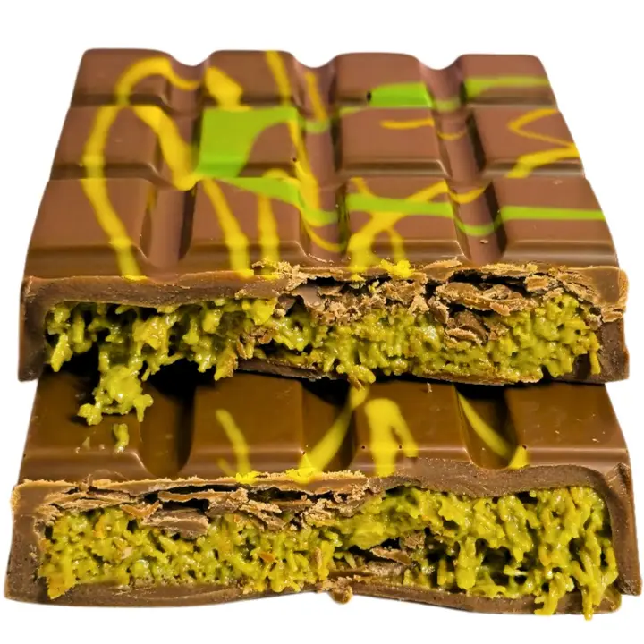 Pistachio Knafeh Bliss Block - Dubai chocolate bar